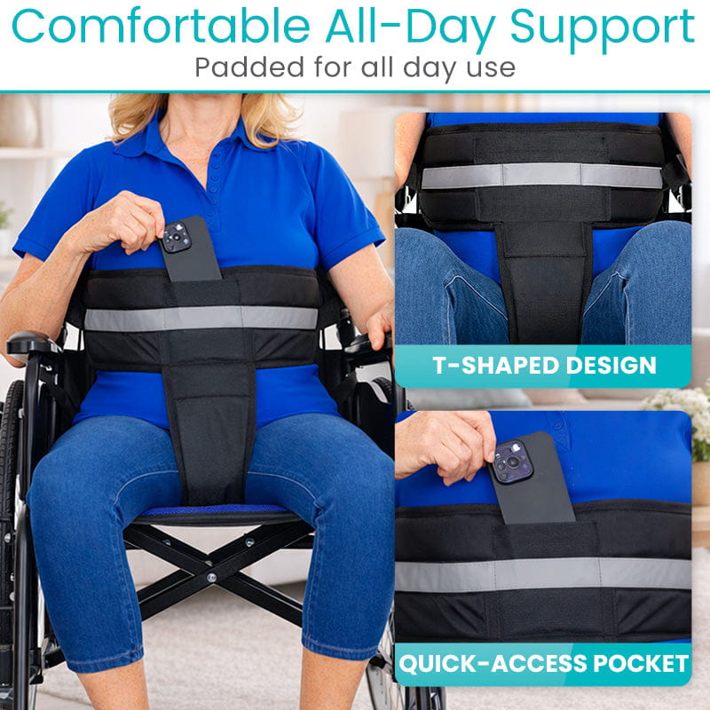 Wheelchair Harness Waist and Pelvic