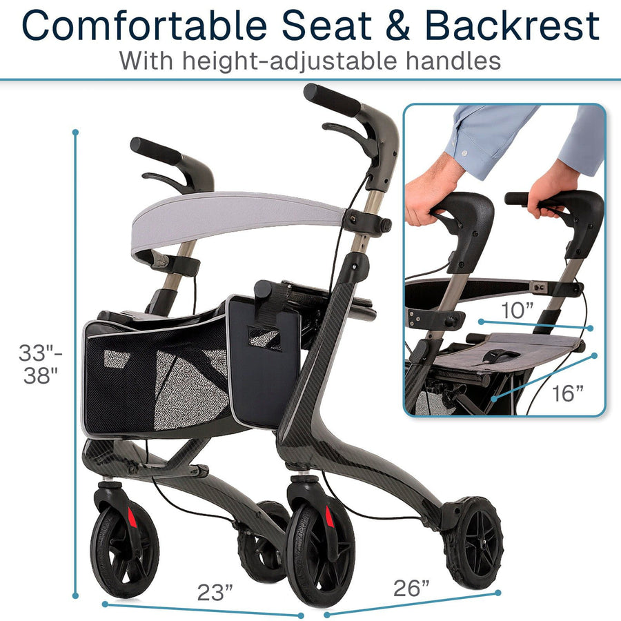 Carbon Glide Rollator