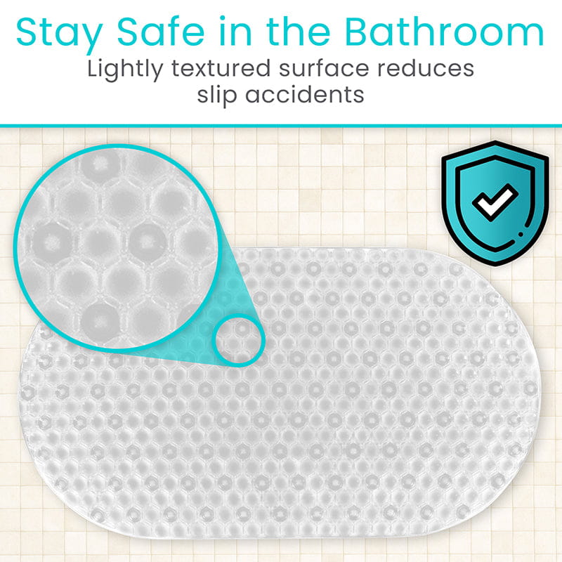 26" Oval Bath Mat
