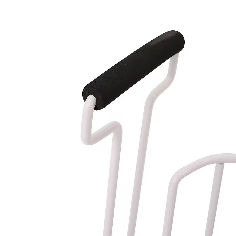 Metal Frame Sock Aid, Foam Grip Handles, 14" Tall