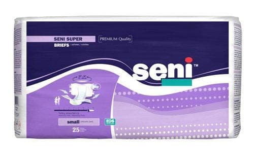 Seni Super Premium Quality Unisex Briefs - Heavy Absorbency - Case of 75