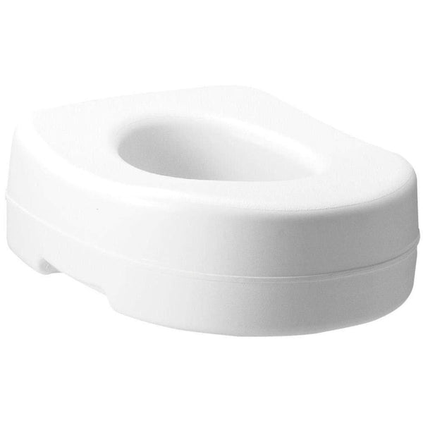Carex Raised Toilet Seat For Standard & Elongated - Adds 5 Inches