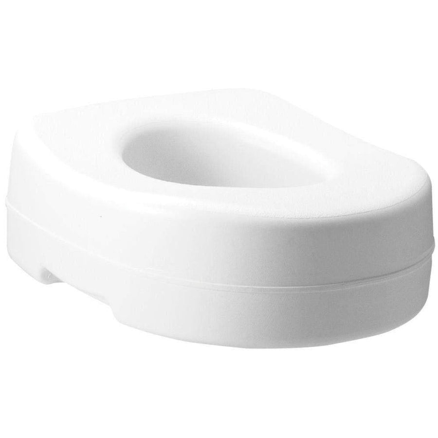 Carex Raised Toilet Seat For Standard & Elongated - Adds 5 Inches