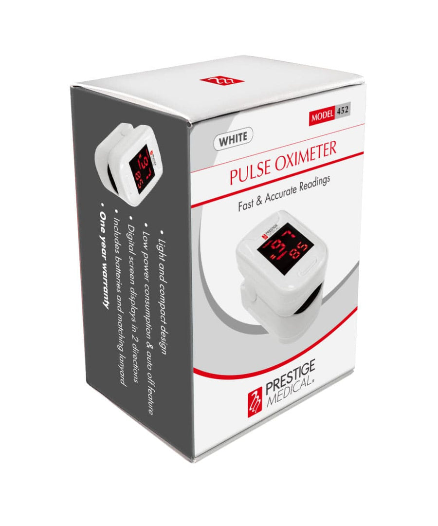 Prestige Medical Deluxe Fingertip Pulse Oximeter with LED Screen