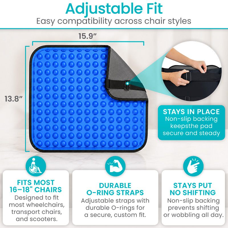 Wheelchair Backrest Cooling Pad
