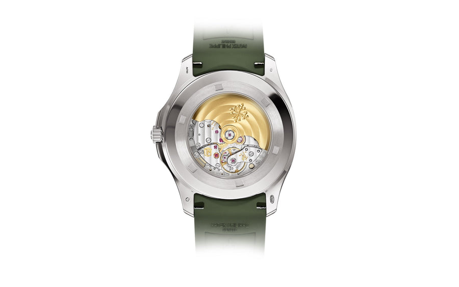 Aquanaut Jumbo Date, Sweep Seconds, 18k White Gold, 42,2 mm, Ref# 5168G-010