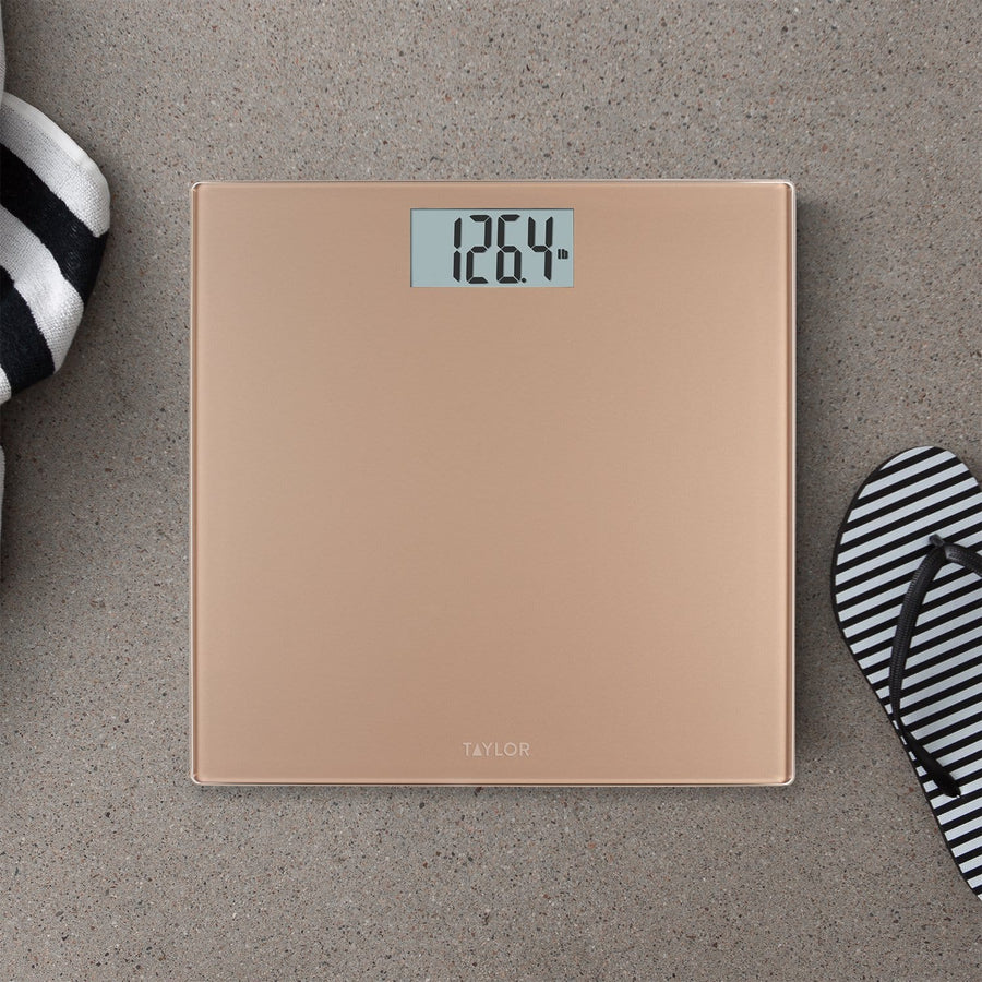 Digital Champagne Bathroom Scale