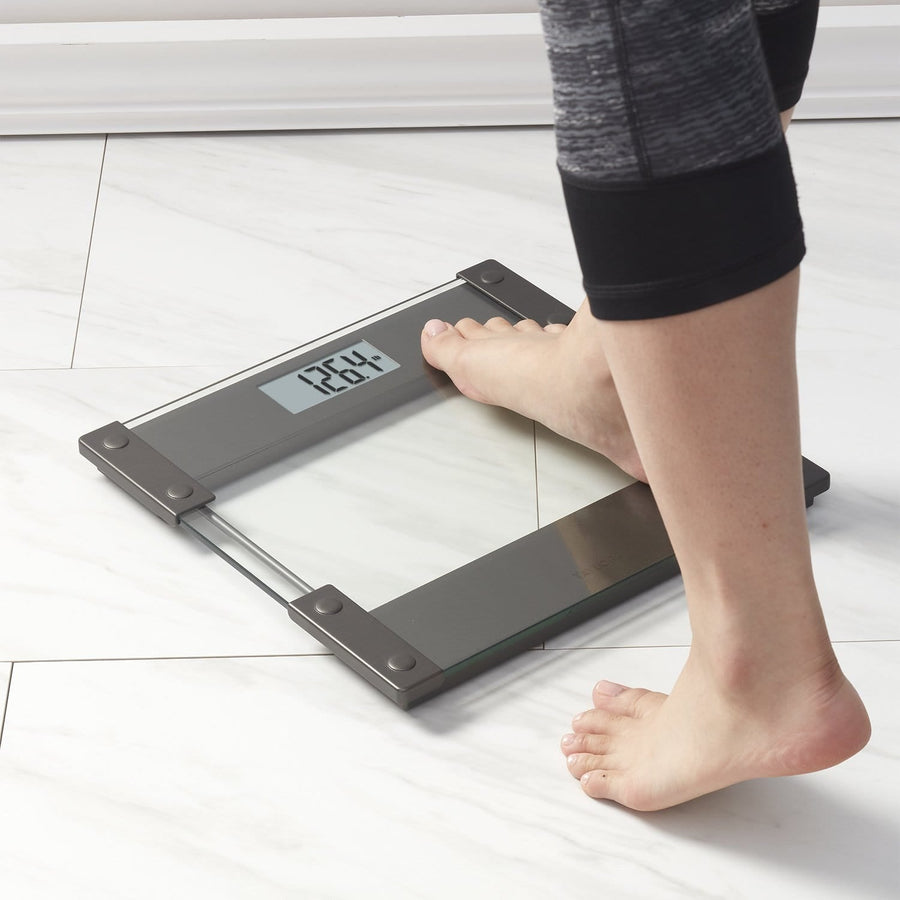 Digital Glass Bathroom Scale, Hinge Design
