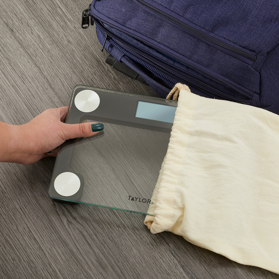 Digital Compact Scale with Travel/Storage Tote