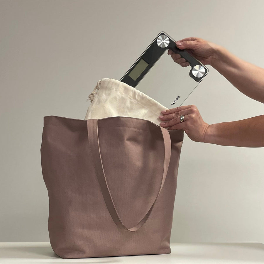 Digital Compact Scale with Travel/Storage Tote