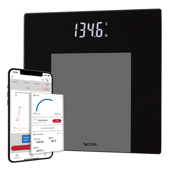 Smart Weight Tracking Scale with Precision Hub App