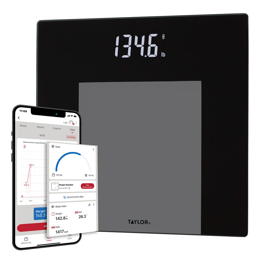 Smart Weight Tracking Scale with Precision Hub App