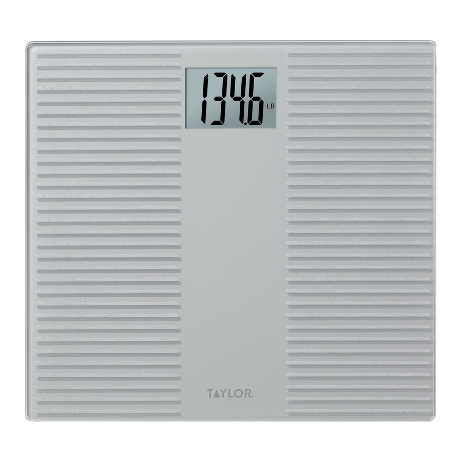 Digital Glass Bath Scale with Silicone Platform