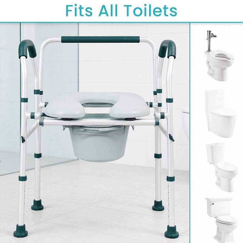 Padded 3-in-1 Commode