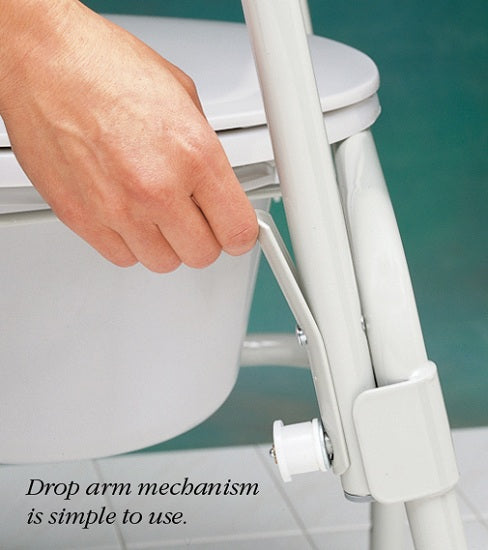 North Coast Medical NC25001 Commode with Drop Arm