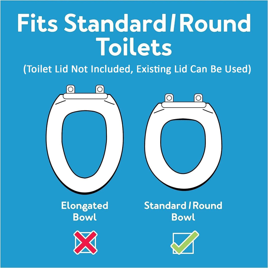 Carex Toilet Seat Elevator - For Standard Sized Seats