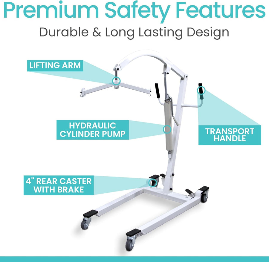 Hydraulic Patient Lift | Smooth Transfers