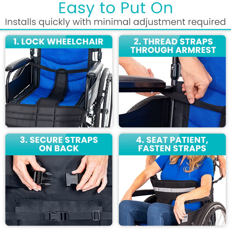 Wheelchair Harness Waist and Pelvic