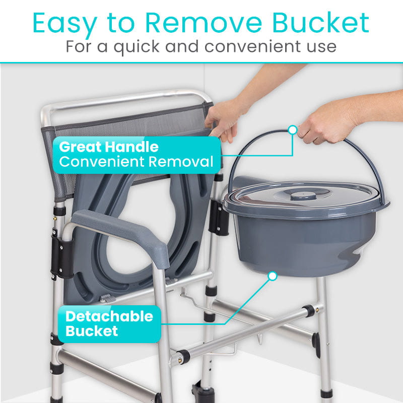 Core Shower Commode Transport Wheelchair