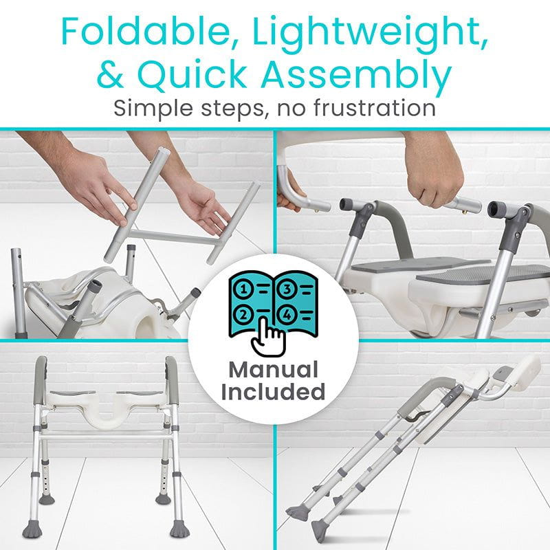 EasyRinse Shower Chair
