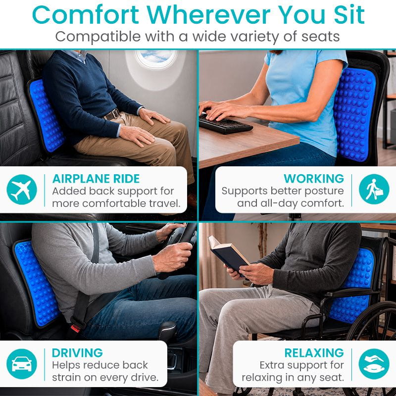 Wheelchair Backrest Cooling Pad