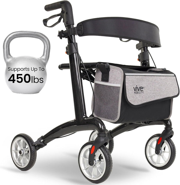 Bariatric Carbon Fiber Rollator