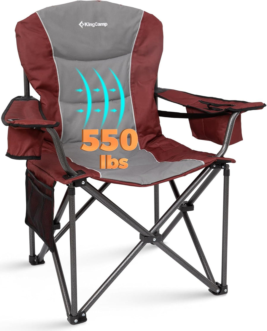 KingCamp JUNIPER C10 Adjustable Armchair with Lumbar Support