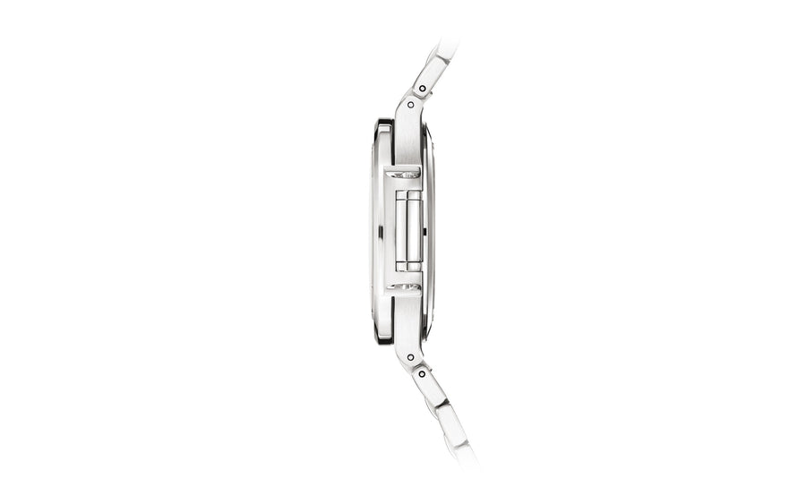 Nautilus Ladies Automatic Watch, Stainless Steel and Diamonds, 35,2mm, Ref# 7118/1200A-010