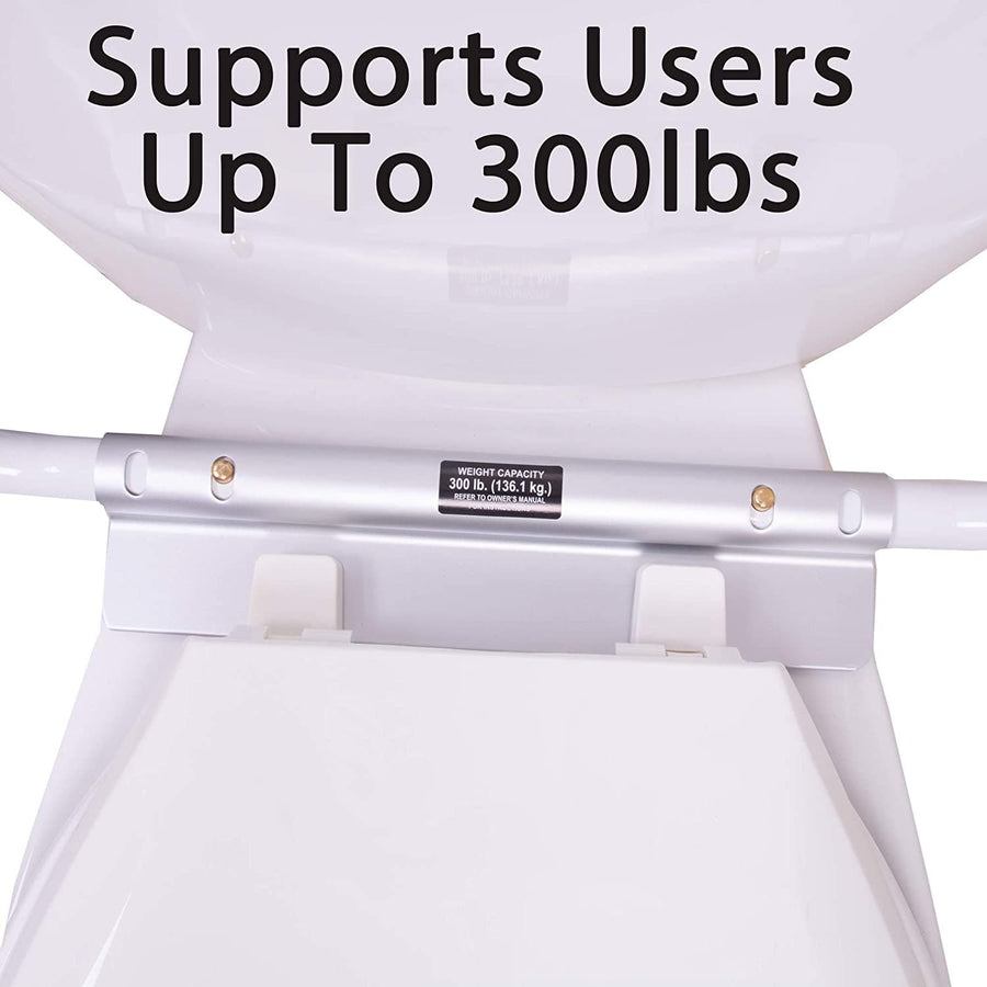 Carex Toilet Safety Frame with Adjustable Width - Easy Installation
