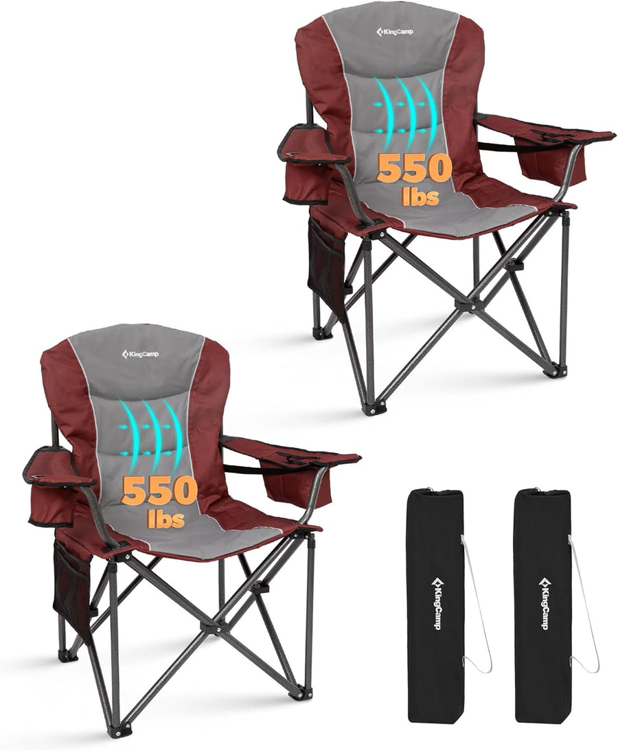 KingCamp JUNIPER C10 Adjustable Armchair with Lumbar Support
