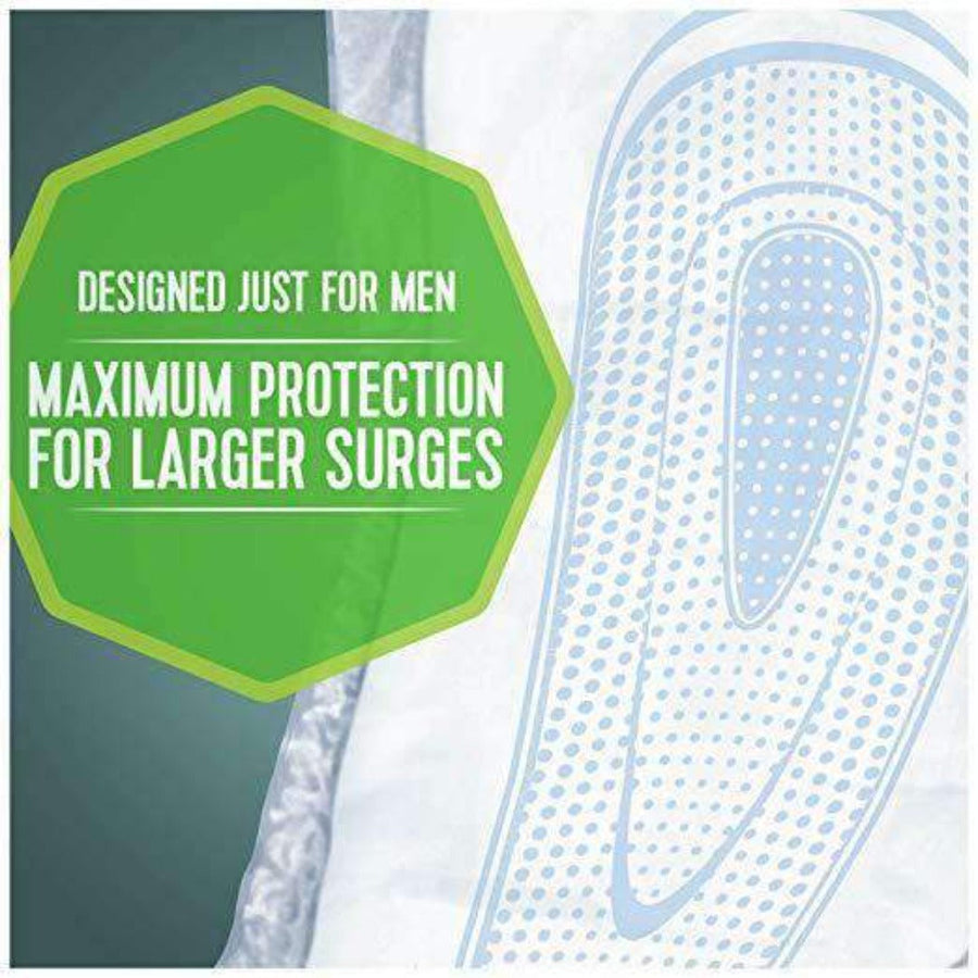 Depend Incontinence Men Guards Maximum Absorbency For Bladder Control - Case of 104