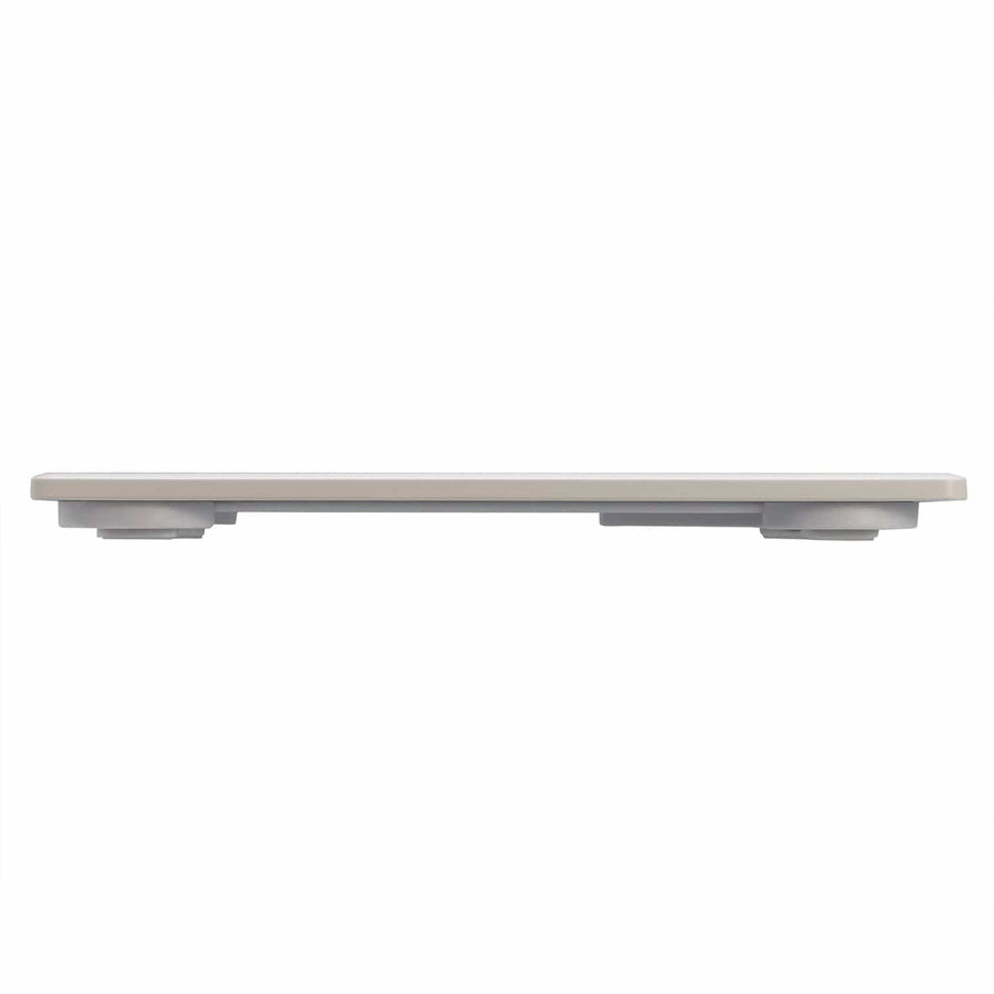 Digital Plastic Glass Body Scale, White/Black