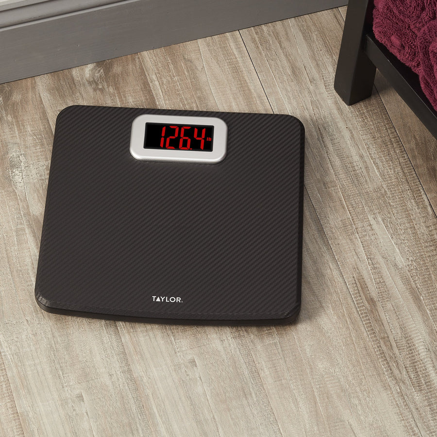 Carbon Fiber Digital Bathroom Scale