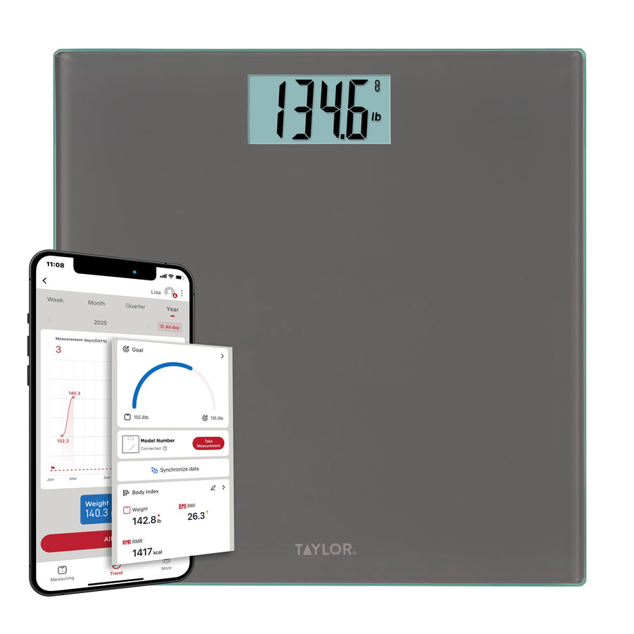 Smart Weight Tracking Scale with Precision Hub App