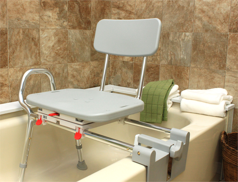 Eagle Health Tub Mount Swivel Sliding Transfer Bench