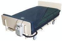 Invacare Bariatric Big & Tall Full-Electric Bed 39" to 48"W x 88"L Mattress with Extension Bolster extends 80" Mattress to 88"L, Half-Rails, & Battery Backup