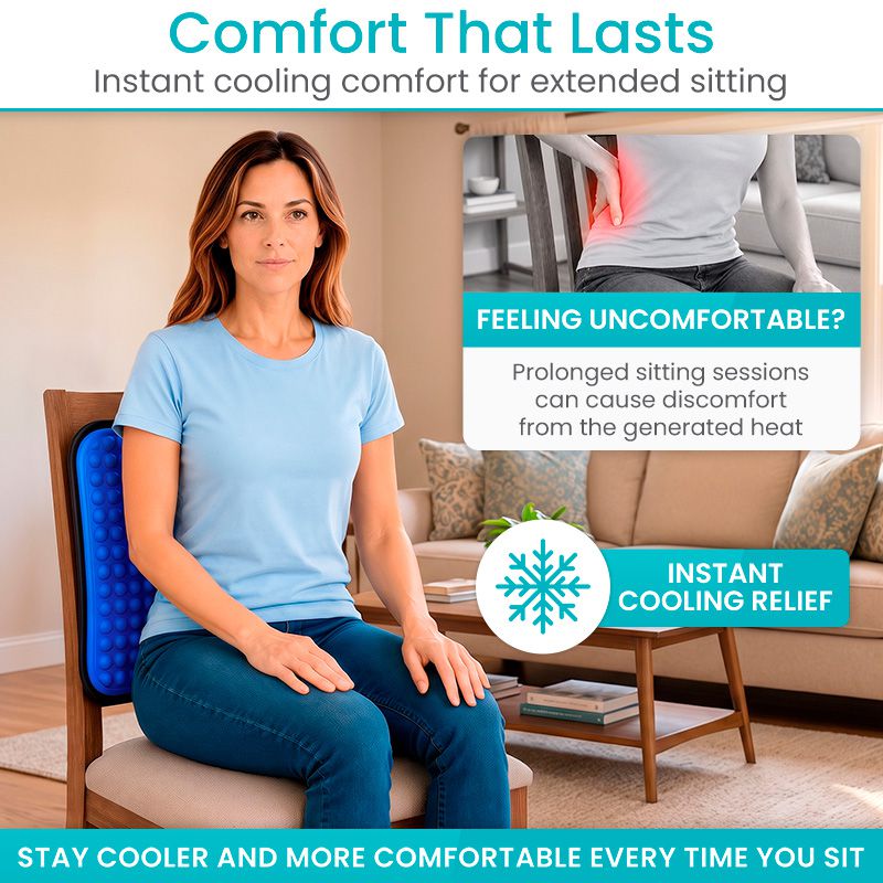 Wheelchair Backrest Cooling Pad