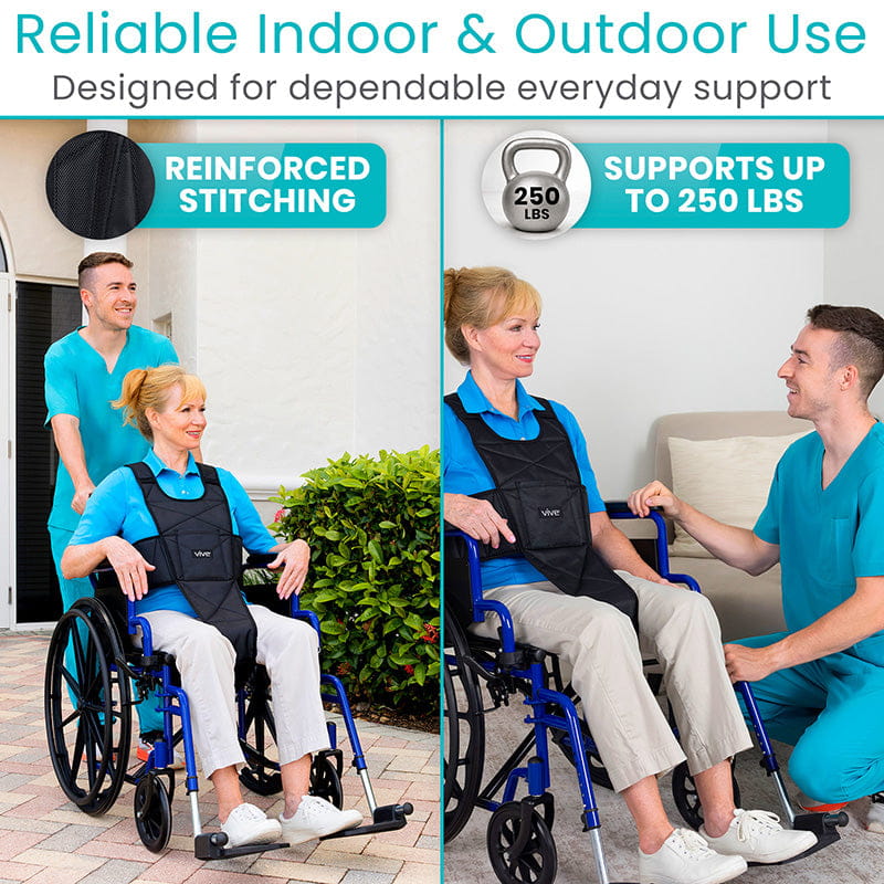 Under Seat Wheelchair Harness