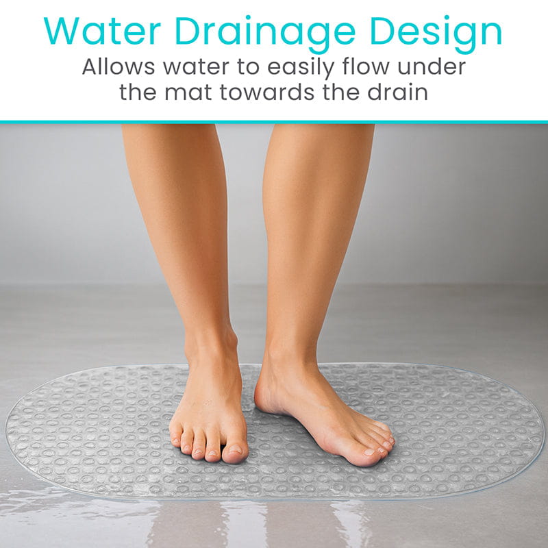 26" Oval Bath Mat