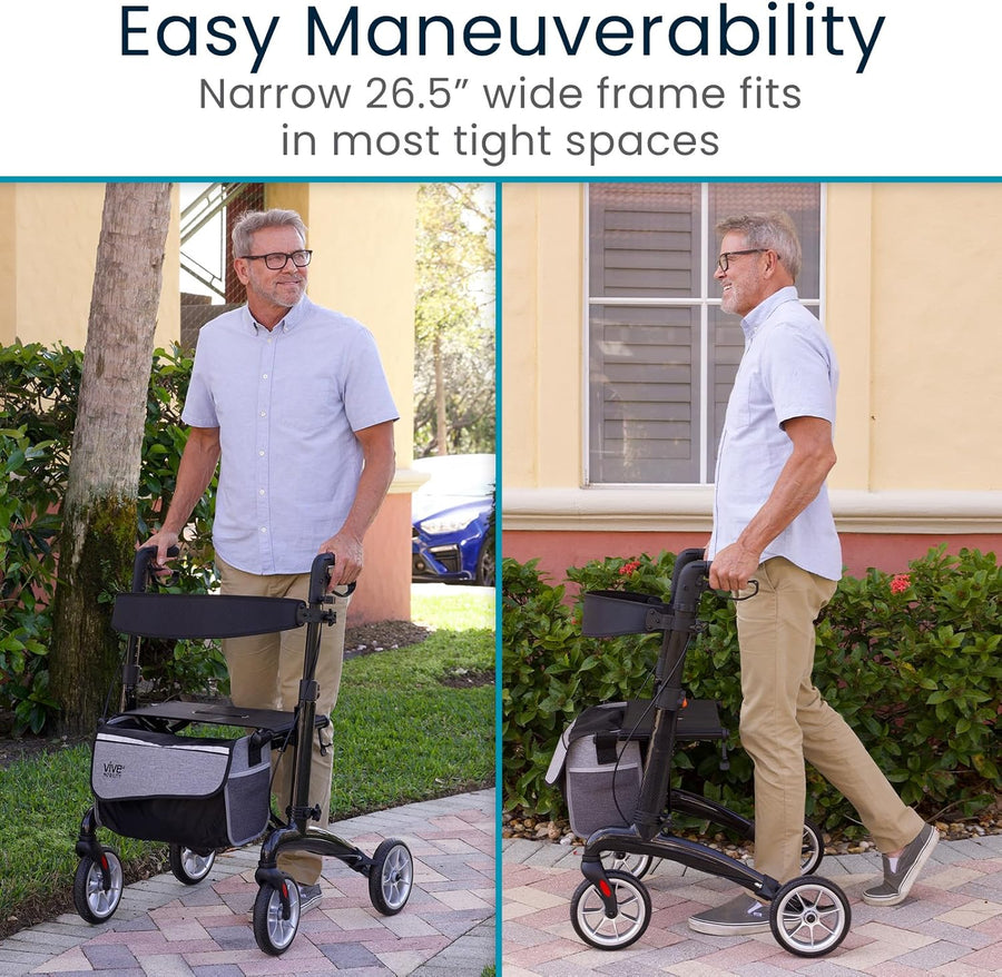 Bariatric Carbon Fiber Rollator