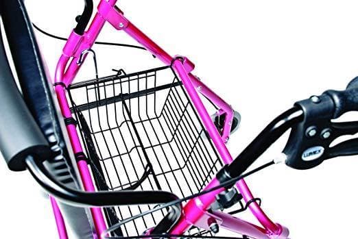 Lumex Walkabout Lite Four-Wheel Rollators - Lightweight 14.5 lbs