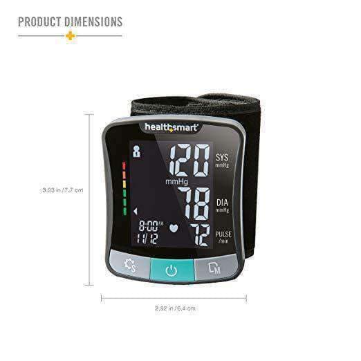 HealthSmart Premium Series Wrist Digital Blood Pressure Monitor