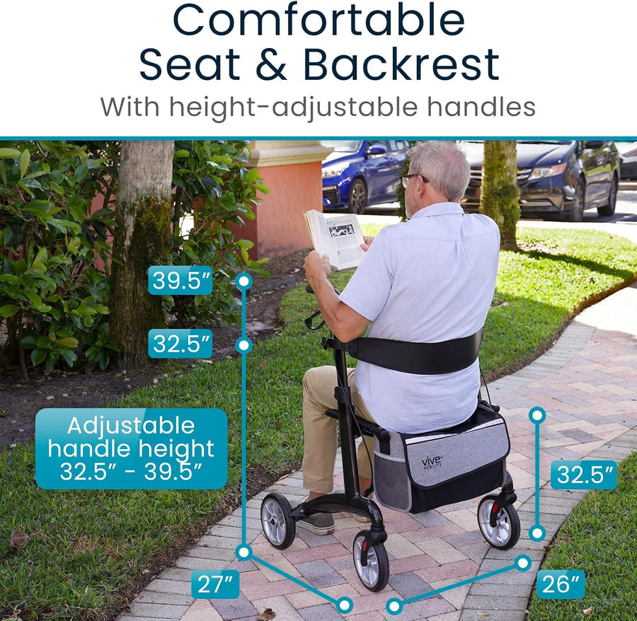 Bariatric Carbon Fiber Rollator