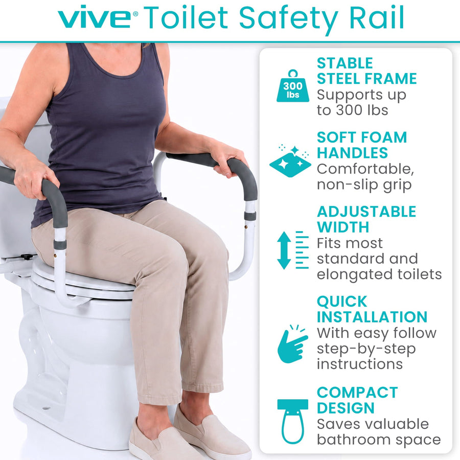 Compact Toilet Rail