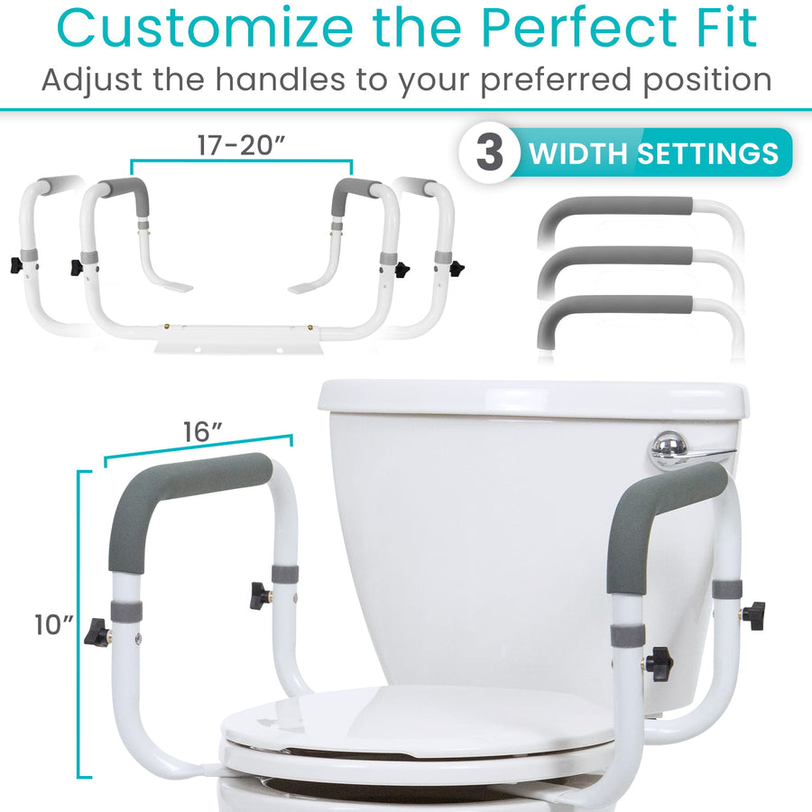 Compact Toilet Rail