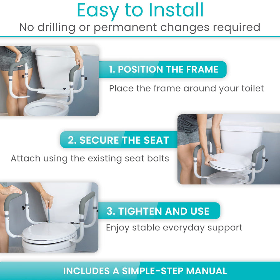 Compact Toilet Rail