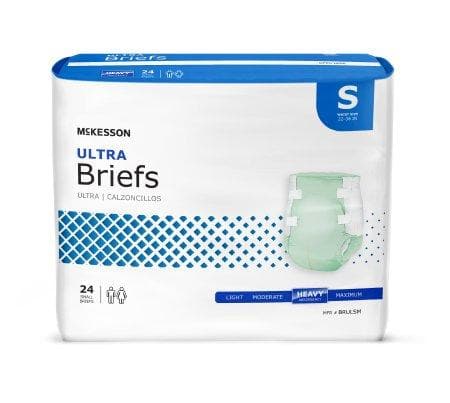 McKesson Ultra Tab Closure Heavy Absorbency Adult Unisex Briefs