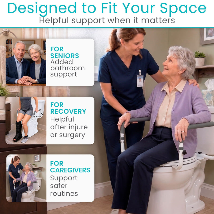 Compact Toilet Rail