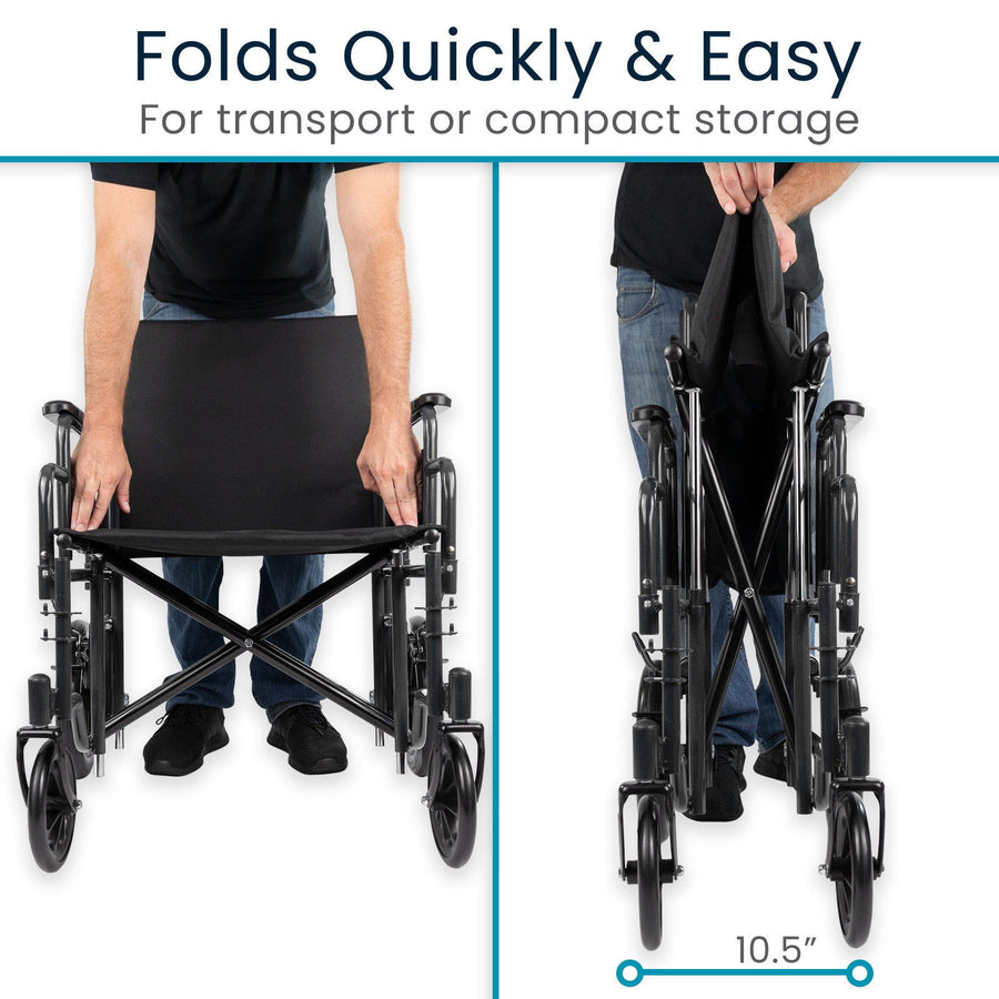 Bariatric Transport Wheelchair