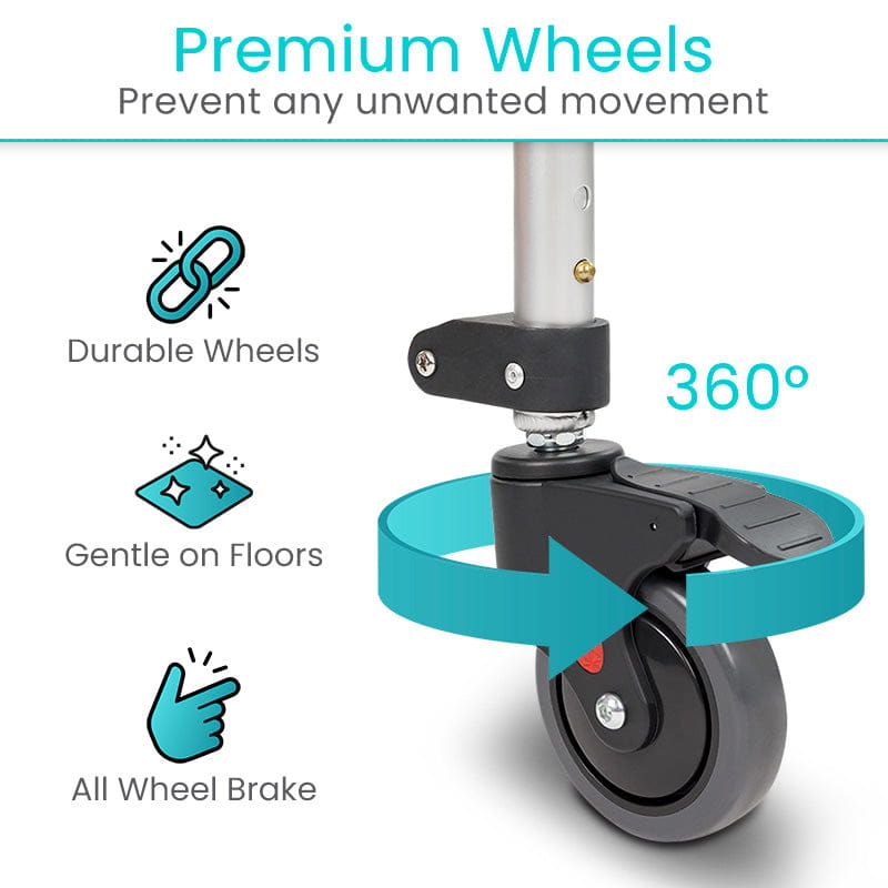 Core Shower Commode Transport Wheelchair